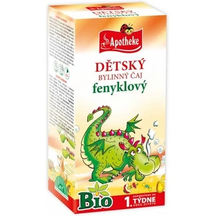 Apotheke Bio Kruidenthee met venkel voor kinderen, 20 x 1,5 g