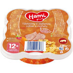 Hami Little Gourmet Pasta met gekookte entrecote en tomaat 230 g Hami Little Gourmet Pasta met gekookte entrecote en tomaat 230 g