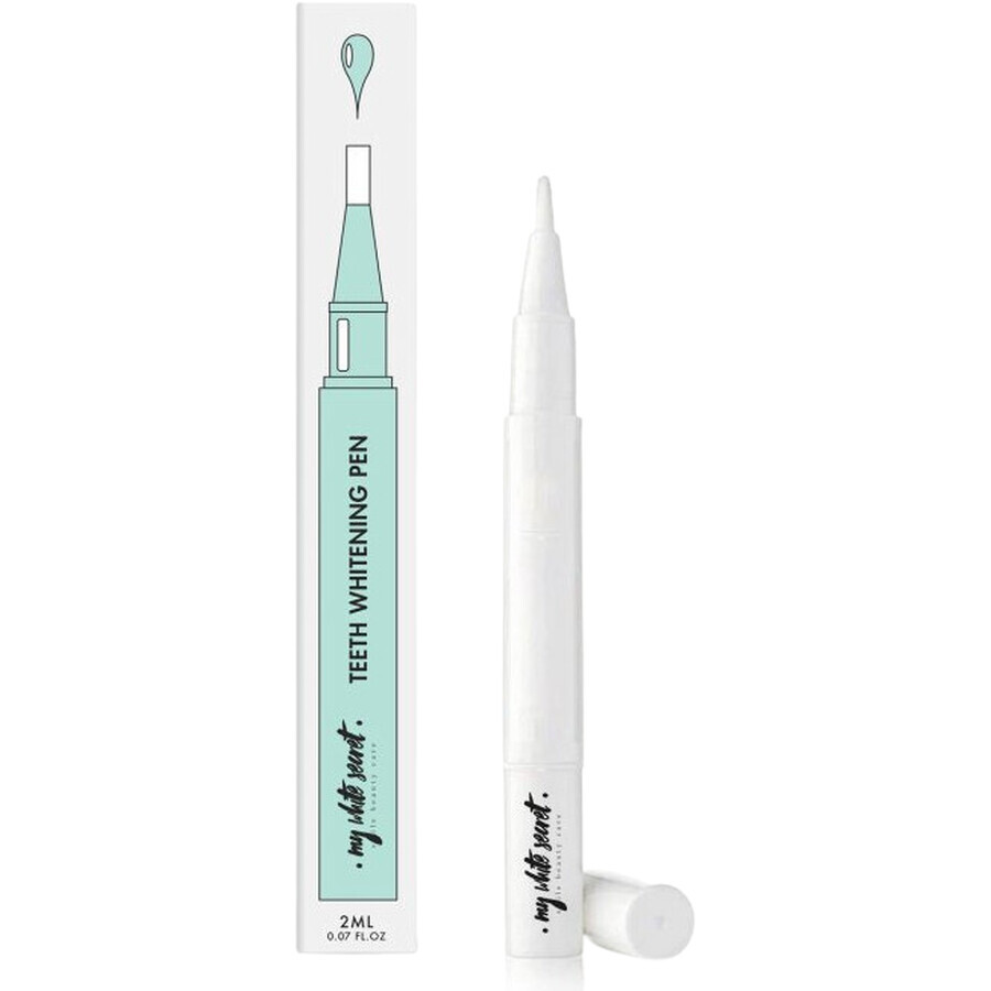 Mijn witte geheime pen voor witte tanden met PAP