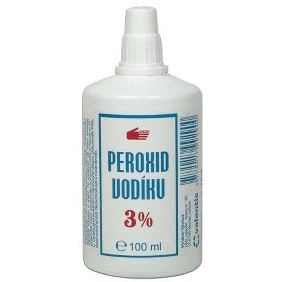 Valentis Peroxyde d'hydrogène 3% liq 100 ml