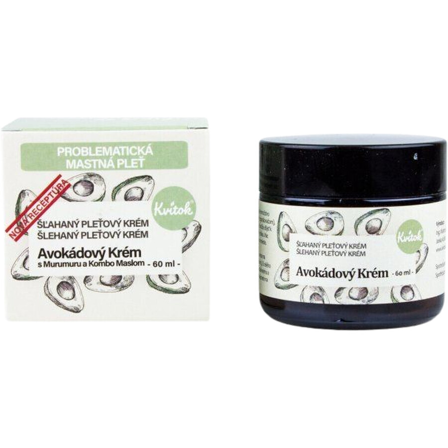 Kvitok Avocado cream for oily and problem skin - new formula 60 ml