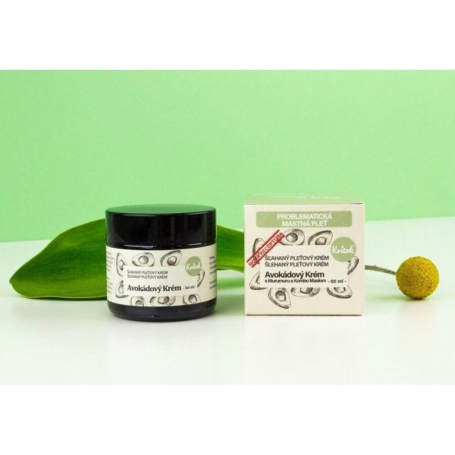 Kvitok Avocado cream for oily and problem skin - new formula 60 ml