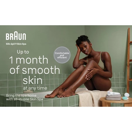 Braun Silk-épil 9, épilateur 9-041, blanc/argenté