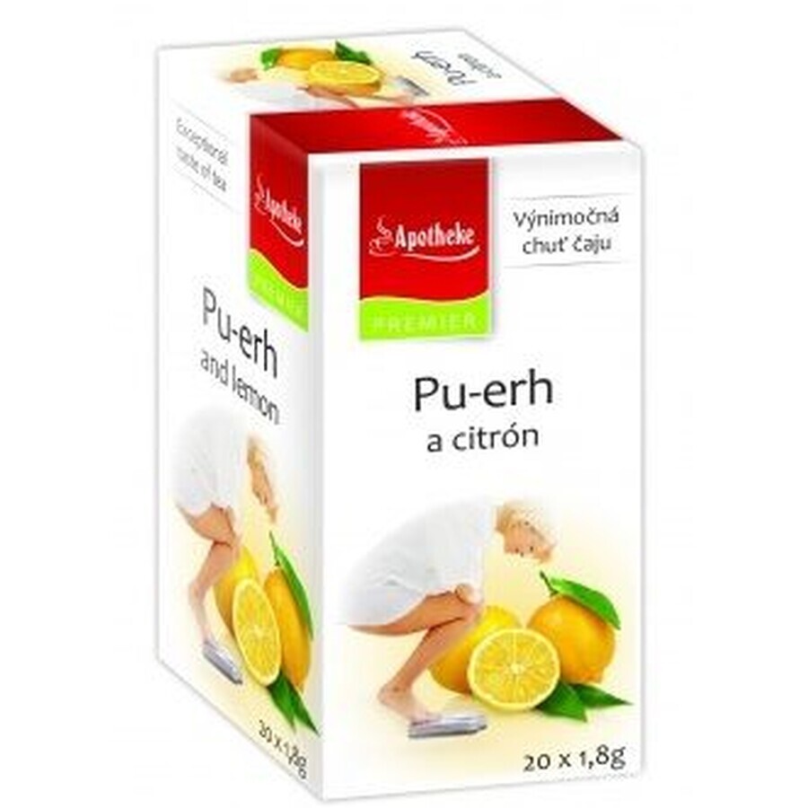 Winkel op Apotheke Premier Selection Pu-erh en citroenthee 20 x 1,8 g Apotheke Premier Selection Pu-erh en citroenthee 20 x 1,8 g