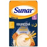 Sunar milk semolina porridge for a good night's honey 210 g