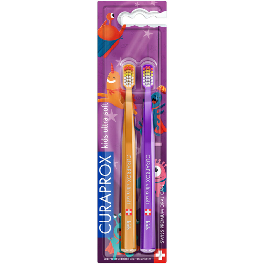 Acquista Curaprox CS Kids Superhero Edition 2 pz. Curaprox CS Kids Superhero Edition 2 pz.
