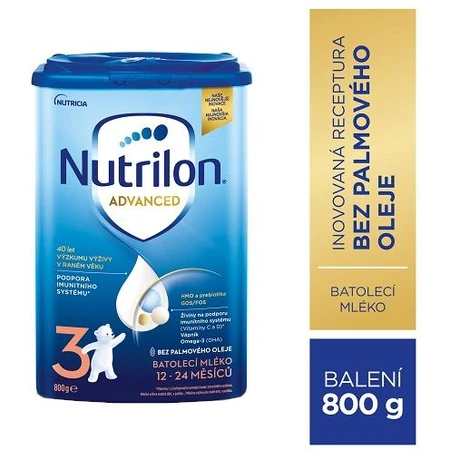 Nutrilon 3 Advanced Säuglingsnahrung 800 g
