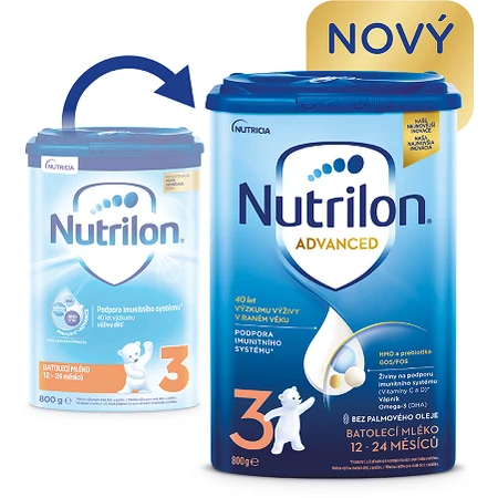 Nutrilon 3 Advanced Säuglingsnahrung 800 g