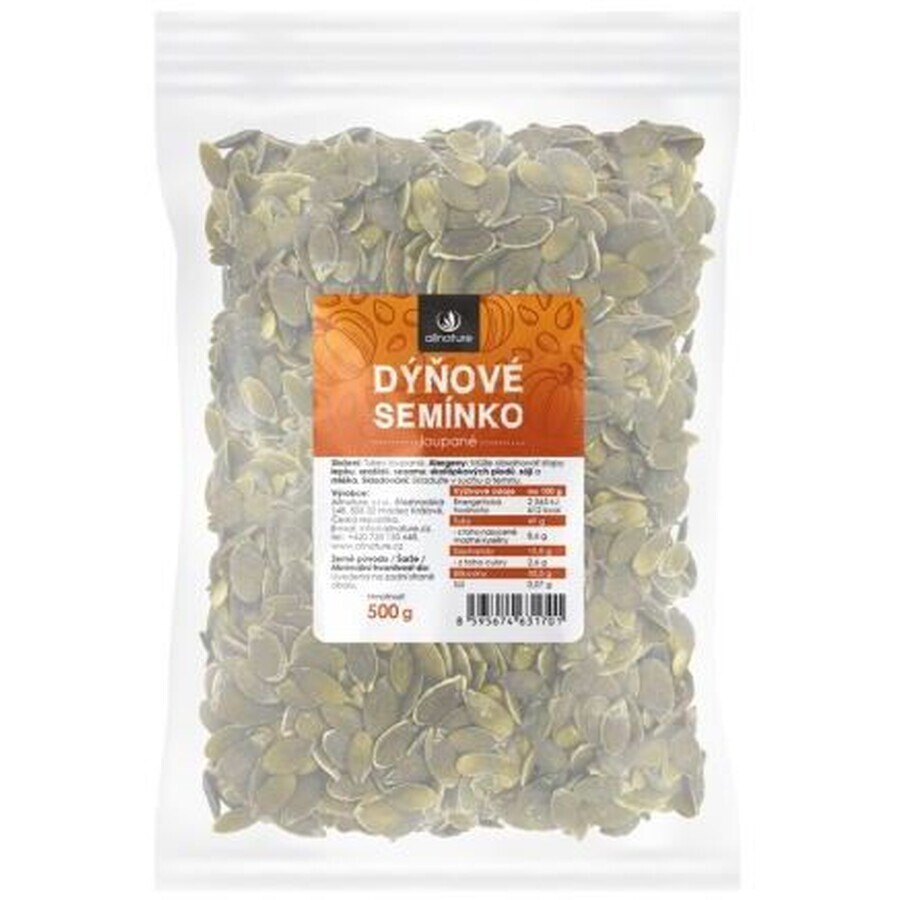 Shop Allnature Kürbiskerne, geschält 500 g Allnature Kürbiskerne, geschält 500 g