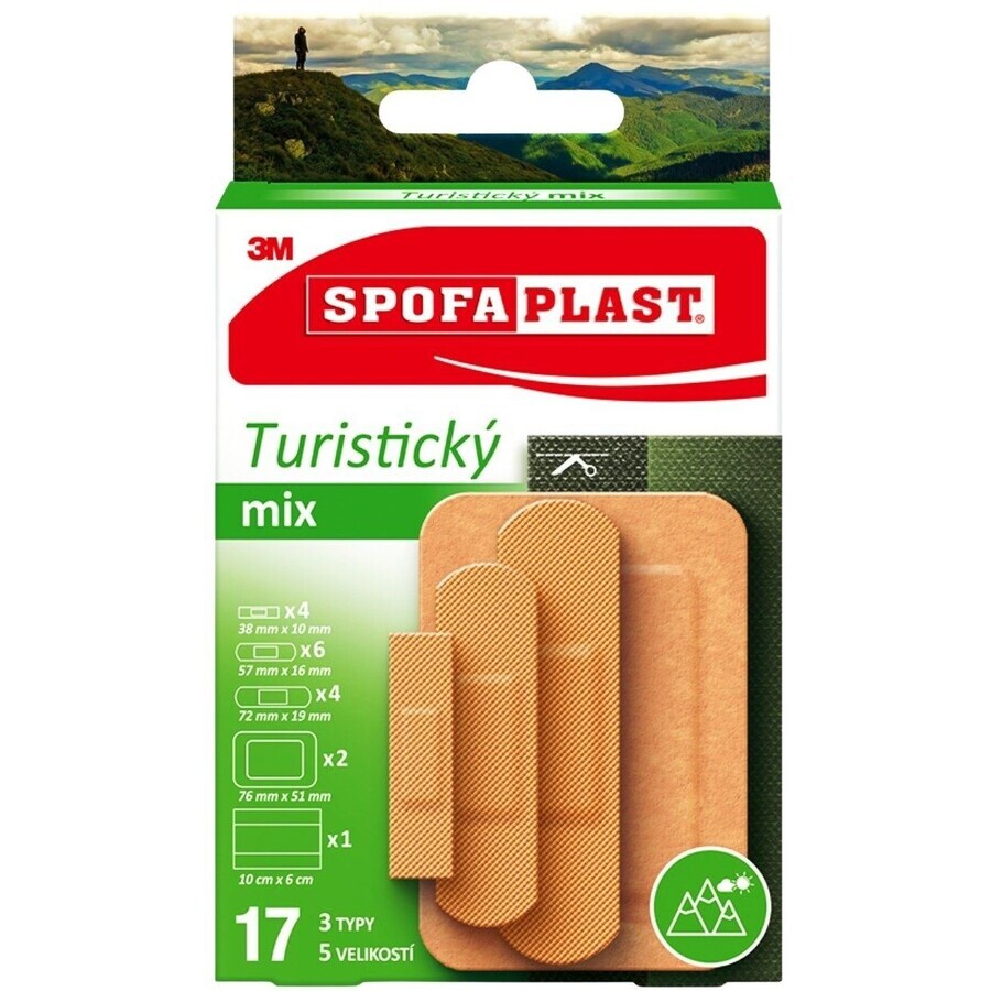 Spofaplast 3M Tourist mix 17 piezas
