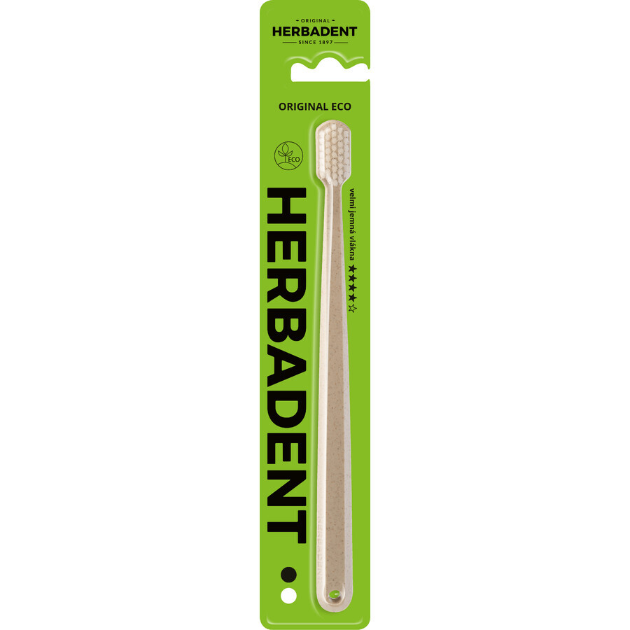 Herbadent Original ECO Toothbrush with extra fine fibers