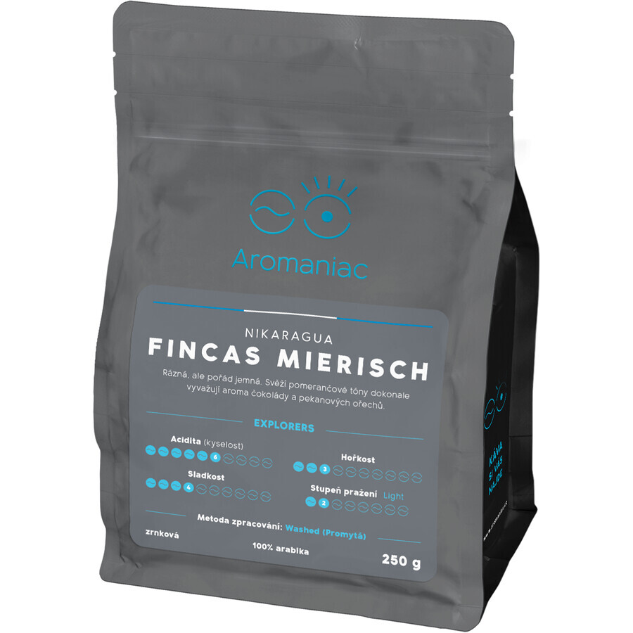 Aromaniac Nicaragua Fincas Mierisch - beans 250 g