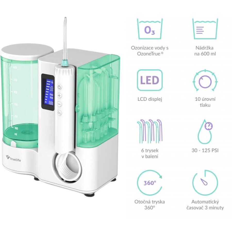 TrueLife AquaFloss Station O300 Electric Ozone Oral Shower