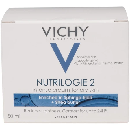 Vichy Nutrilogie 2 crema para pieles secas a muy secas 50 ml