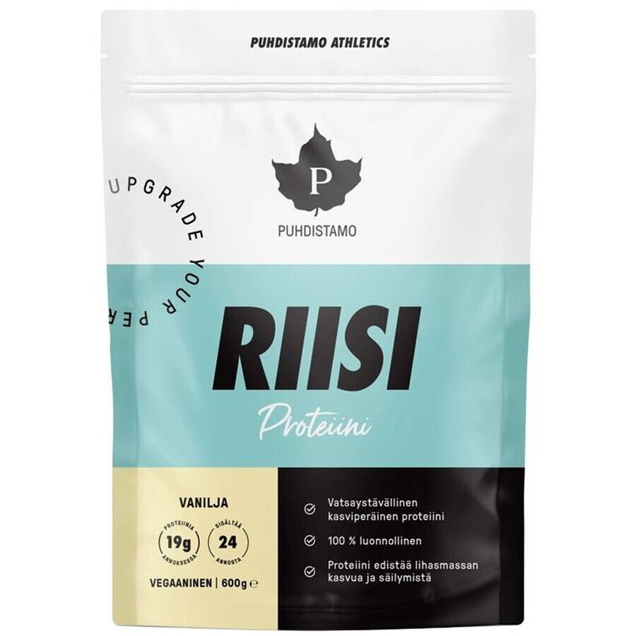 Puhdistamo Proteină de orez vanilie 600 g