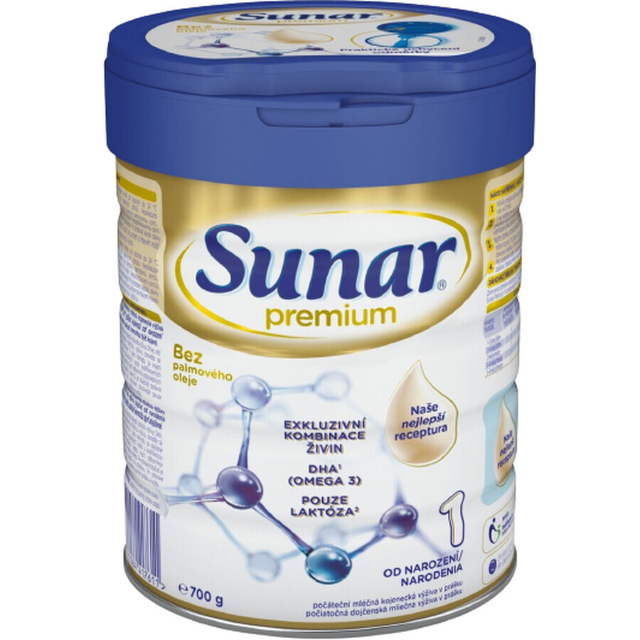 Préparation pour nourrissons Sunar Premium 1 700 g