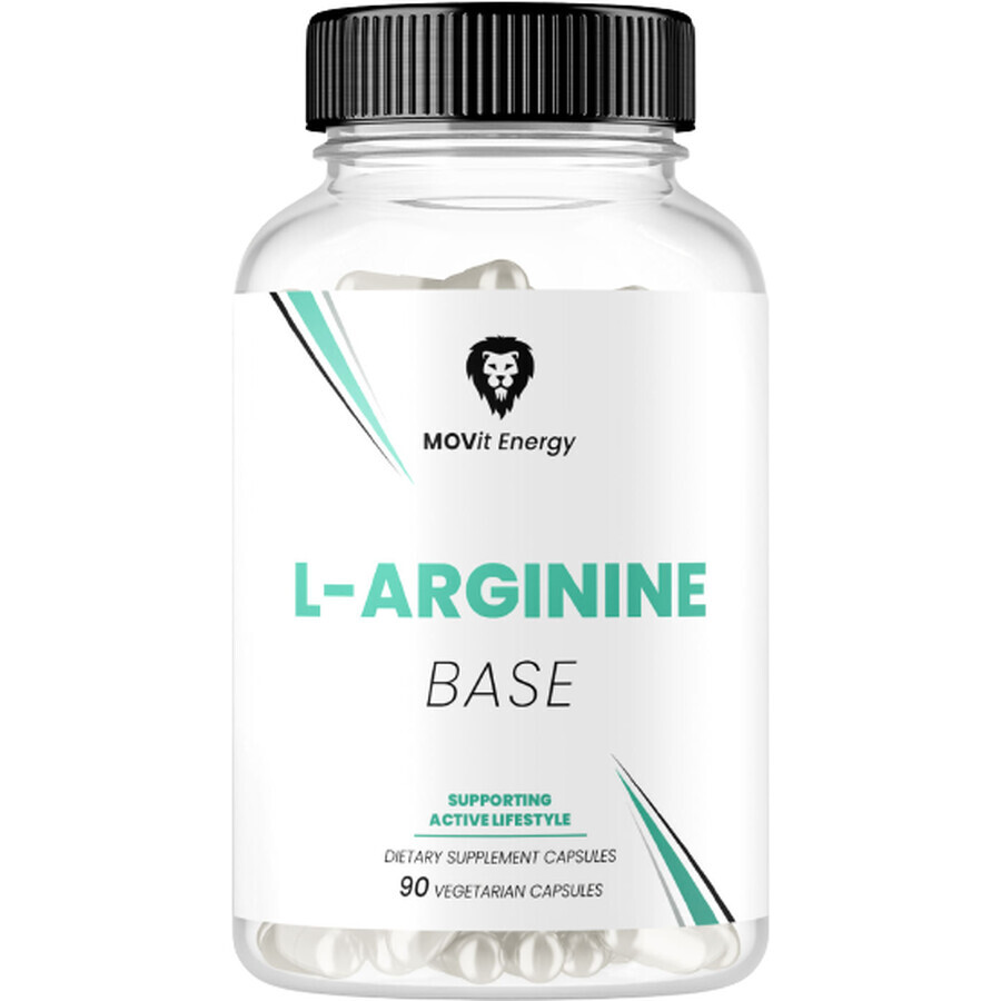 Movit Energy L-Arginina base, 90 capsule