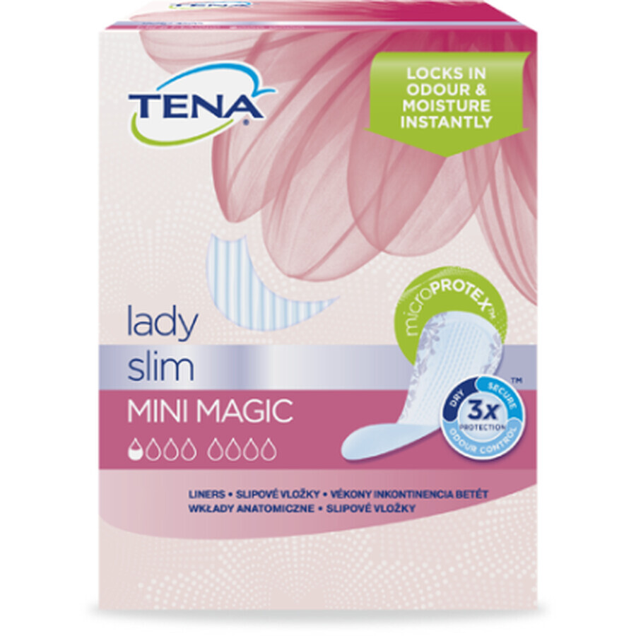 Buy Tena lady slim MINI MINI MAGIC absorbent pads 34pcs Tena lady slim MINI MINI MAGIC absorbent pads 34pcs