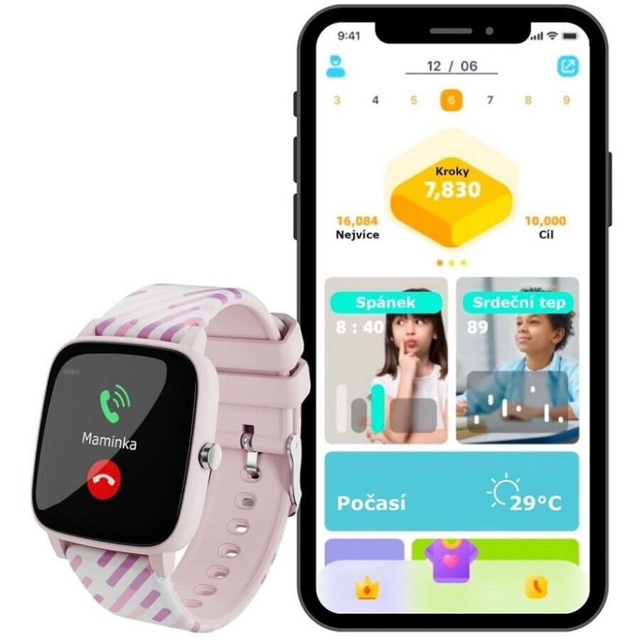 LAMAX BCool Pink BCool Pink smart watch for kids