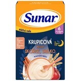 Sunar milk semolina porridge for a good night's sleep cinnamon, apple 210 g
