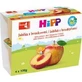 HiPP Organic Manzanas con melocotón 4 x 100 g