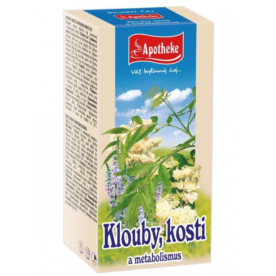 Buy Apotheke tea joints, bones and metabolism 20 x 1.5 g Apotheke tea joints, bones and metabolism 20 x 1.5 g