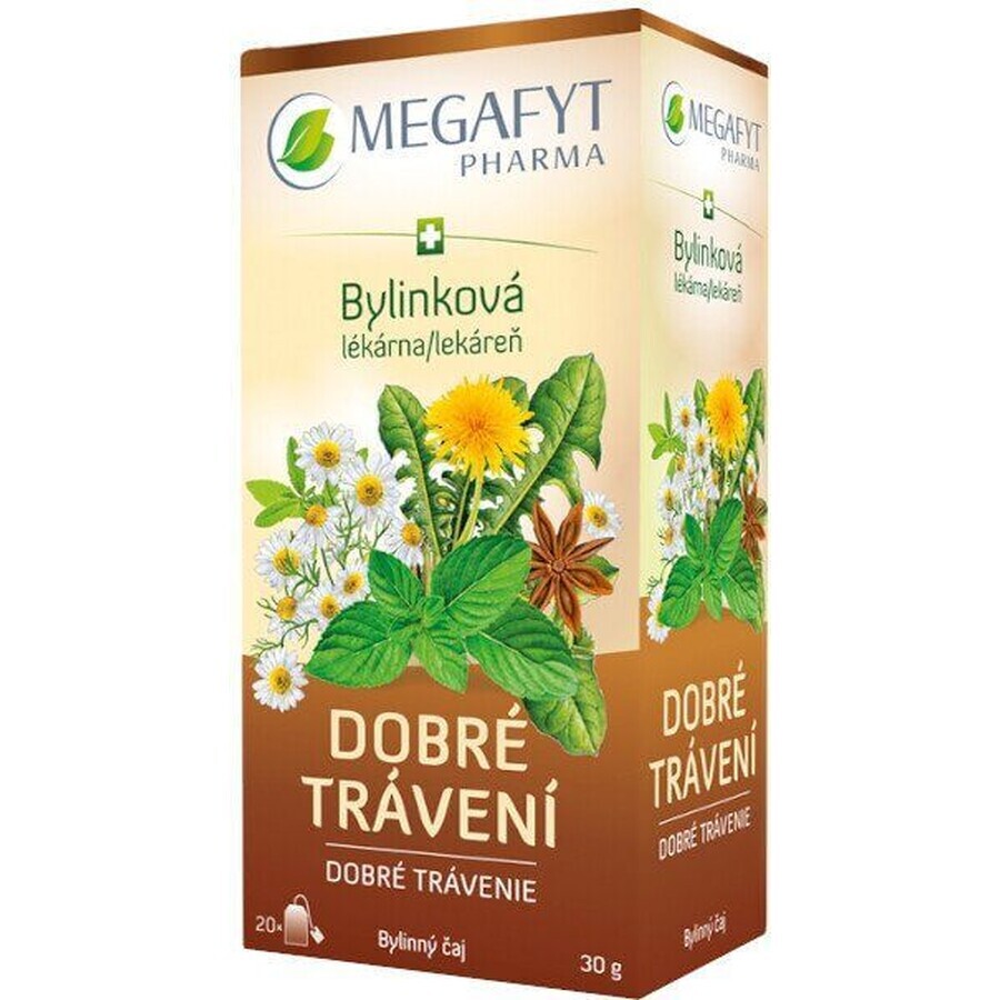 Boutique Megafyt Herbal Pharmacy Good Digestion 20 x 1.5 g Megafyt Herbal Pharmacy Good Digestion 20 x 1.5 g