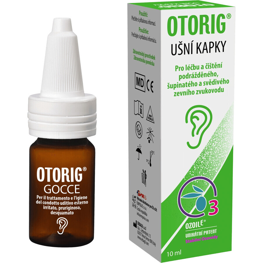 Ozonides Otorig gouttes auriculaires 10 ml