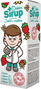 Doctor Syrup Sirop de calcium aromatis&#233; &#224; la fraise et &#224; la vanille 100 ml