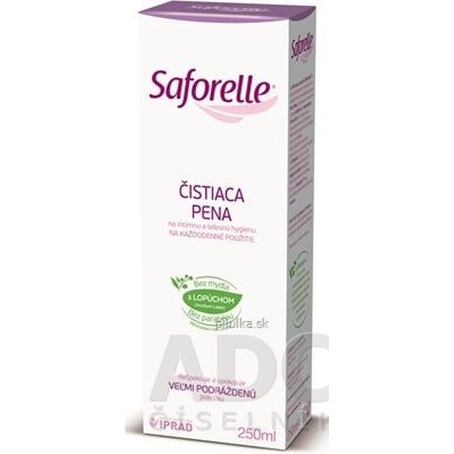 Buy Saforelle Burdock Cleansing Foam 250 ml Saforelle Burdock Cleansing Foam 250 ml