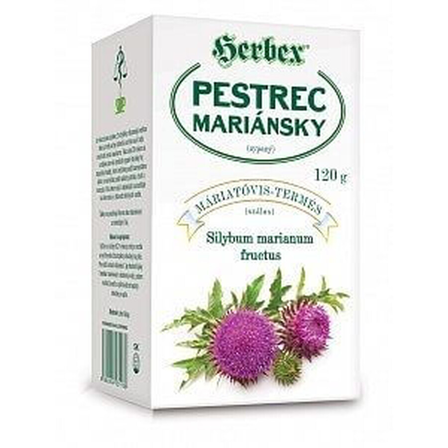 Herbex milk thistle bulk tea, 120 g