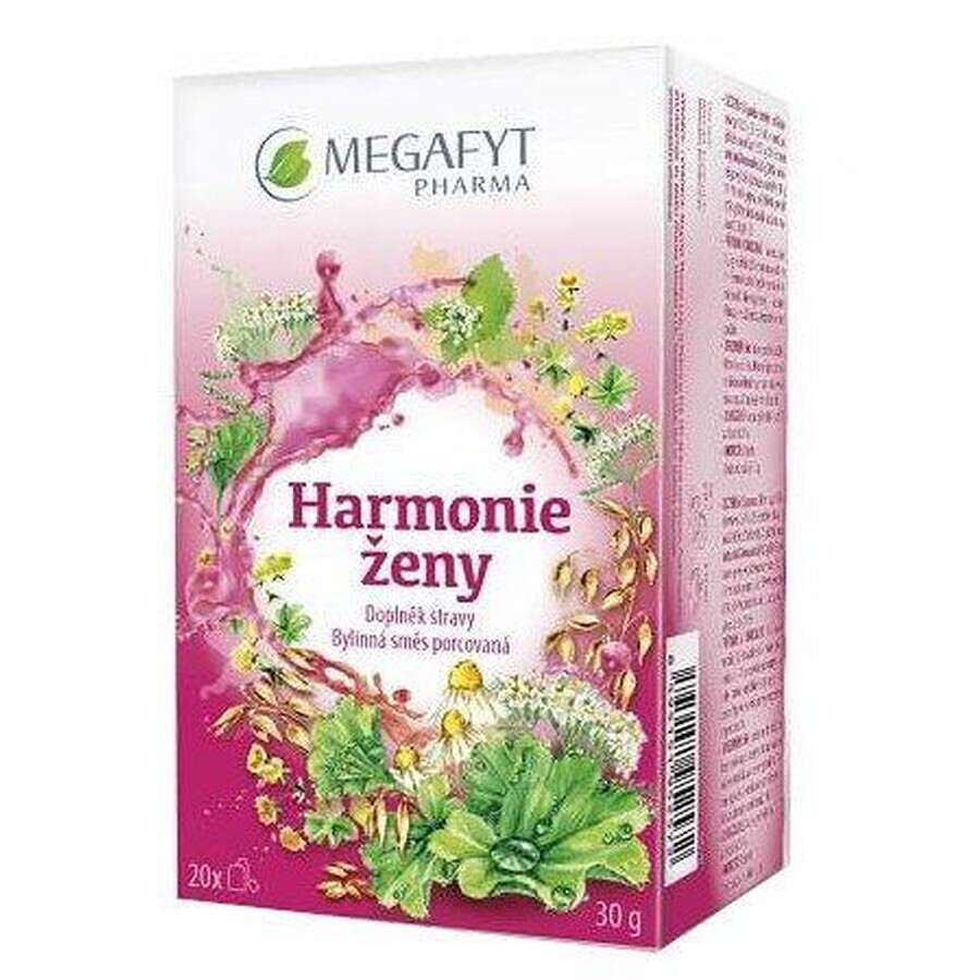 Megafyt Harmony Women Mélange de plantes 20 x 1,5 g