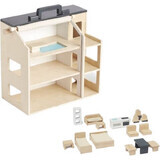 Concept voor kinderen , Aiden houten poppenhuis