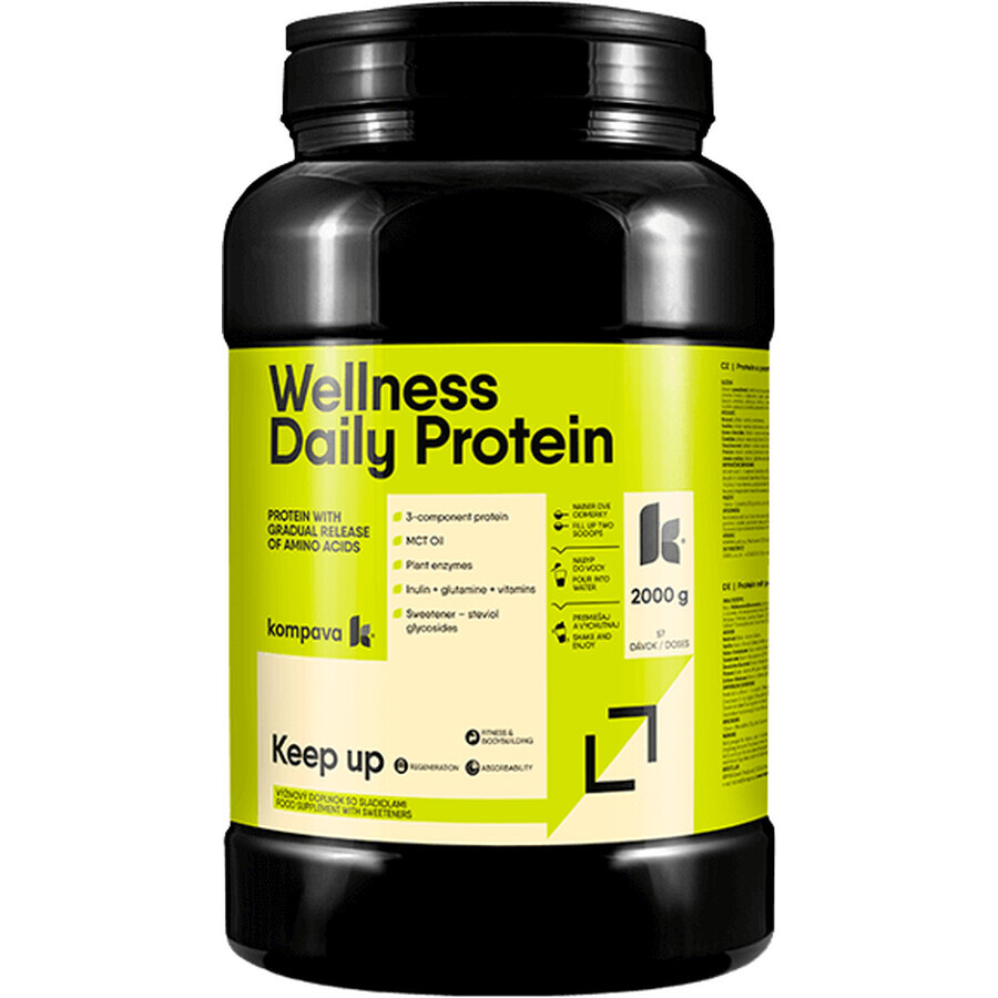 Kompava Welness Daily Protein Chocolate 2000 g
