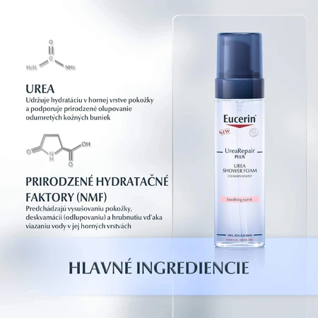 Eucerin UreaRepair PLUS Scented Shower Foam 200 ml