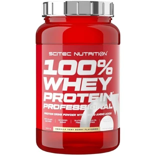 Scitec Nutrition 100% Whey Protein Professional vanilla / berries 920 g
