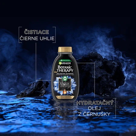 Garnier Magnetic Charcoal Cleansing Shampoo 400 ml