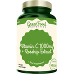 GreenFood Nutrition Vitamine C 1000 + extrait d'églantier 60 gélules GreenFood Nutrition Vitamine C 1000 + extrait d'églantier 60 gélules