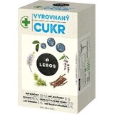 Leros Balanced sugar bags with funnel 20 x 1 g