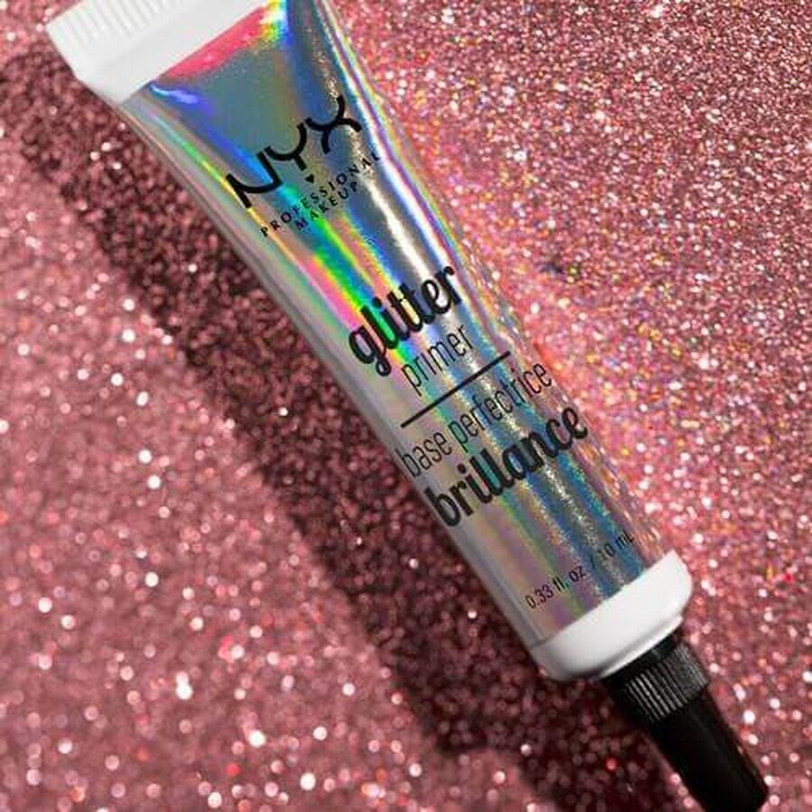 NYX Professional Makeup Glitter Primer, Primer cu sclipici 10 ml NYX Professional Makeup Glitter Primer, Primer cu sclipici 10 ml