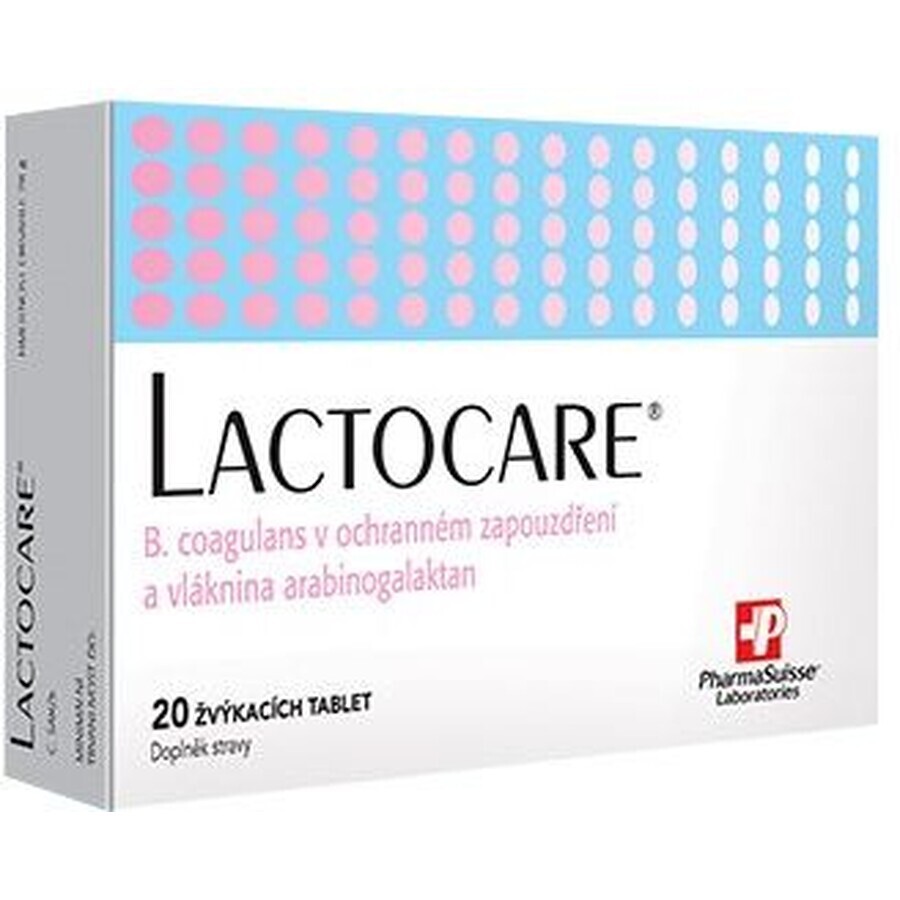 PharmaSuisse Lactocare comprimés à croquer 20 pcs