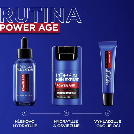 L'Oréal Paris Men Expert Power Agre multifunctioneel serum met hyaluronzuur 30 ml