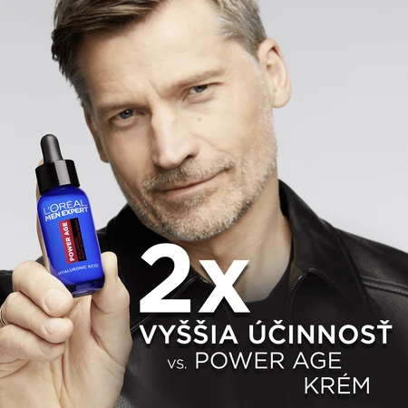 L'Oréal Paris Men Expert Power Agre multifunctioneel serum met hyaluronzuur 30 ml