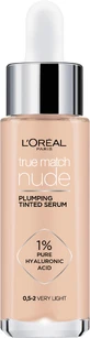 L'Oréal Paris True Match Nude Make-up Serum 0.5-2 Very Light 30 ml
