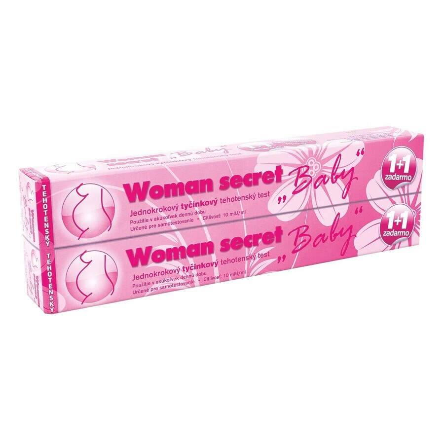 Women's Secret Baby-Schwangerschaftstest 2 Stück
