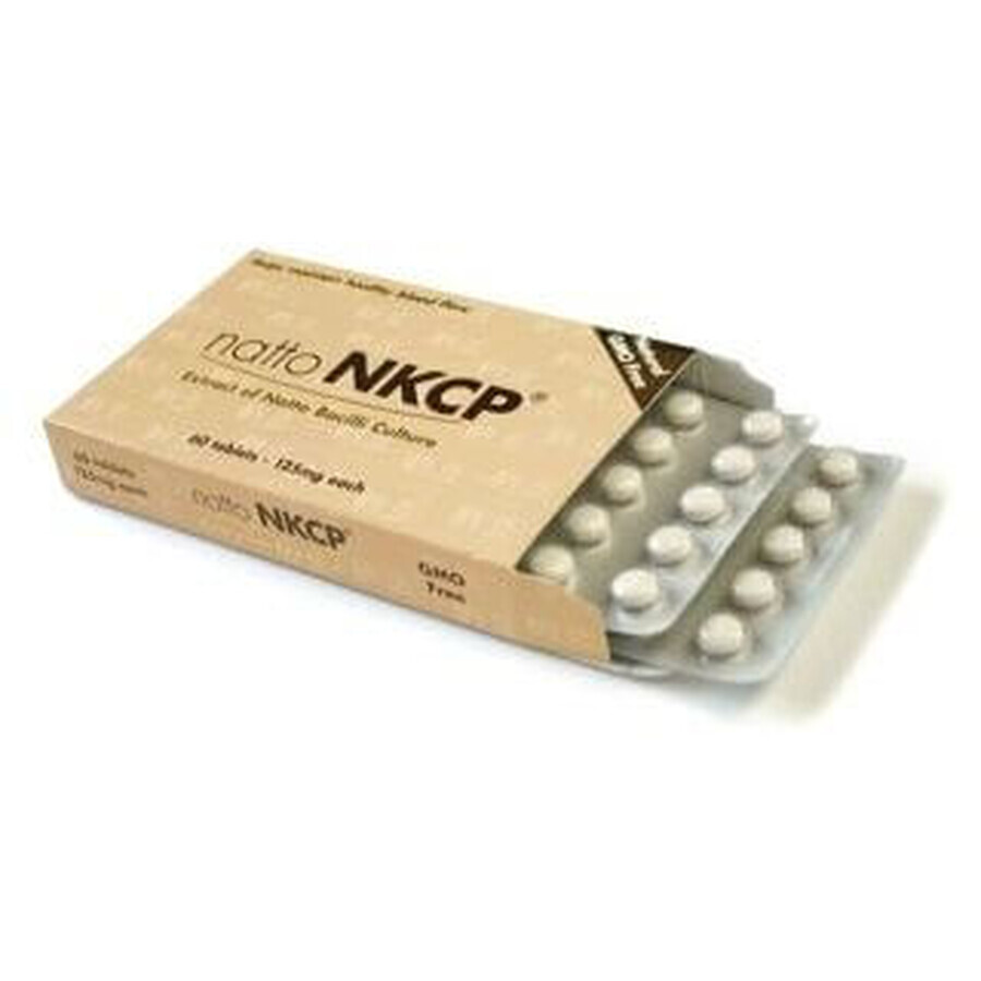 Natto NKCP extract din cultura Natto Bacilli 60 comprimate
