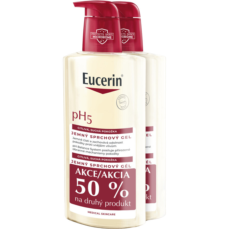 Shop Eucerin pH5 Duschgel Promobalenie 2 x 400 ml Eucerin pH5 Duschgel Promobalenie 2 x 400 ml