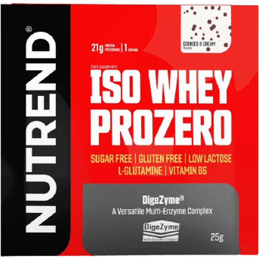 Nutrend Iso Whey Prozero Biscuits and Cream 25 g