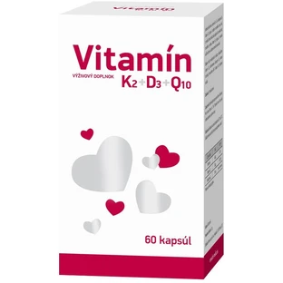 Biomedica Vitamine K2+D3+Q10 60 capsules
