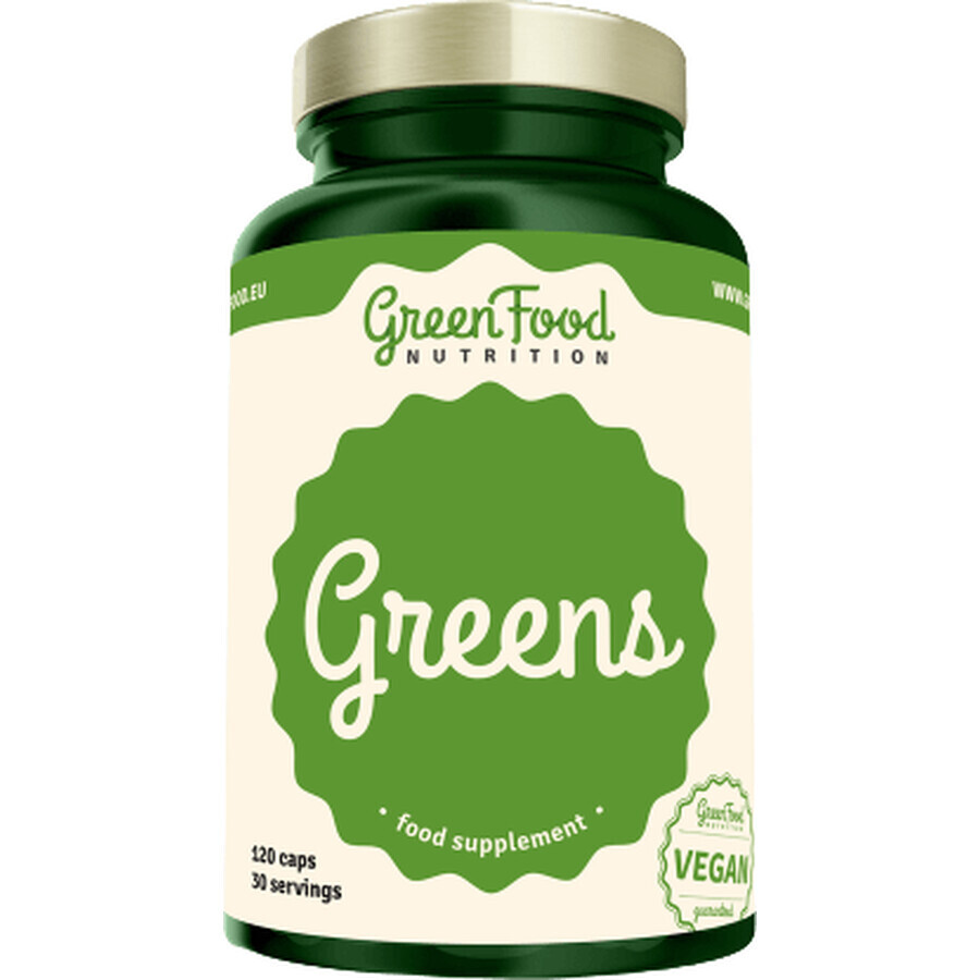 GreenFood Nutrition Greens 120 capsule